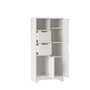 Hanah Home Armario Multiusos LIB1-W Blanco
